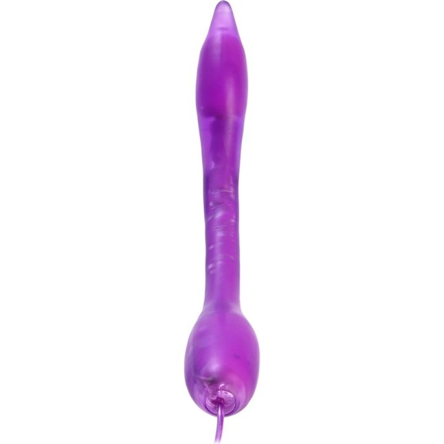 Гибкий фиолетовый вибратор Bendable You Too - 20,3 см. Фотография 2.
