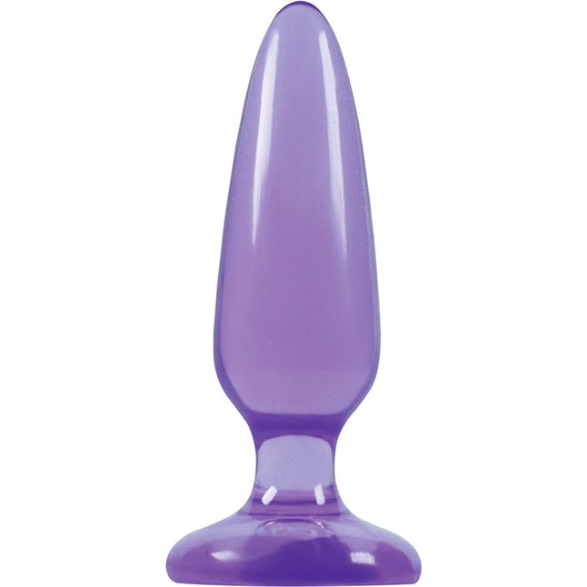 Малая фиолетовая анальная пробка Jelly Rancher Pleasure Plug Small - 10,2 см - Jelly Rancher