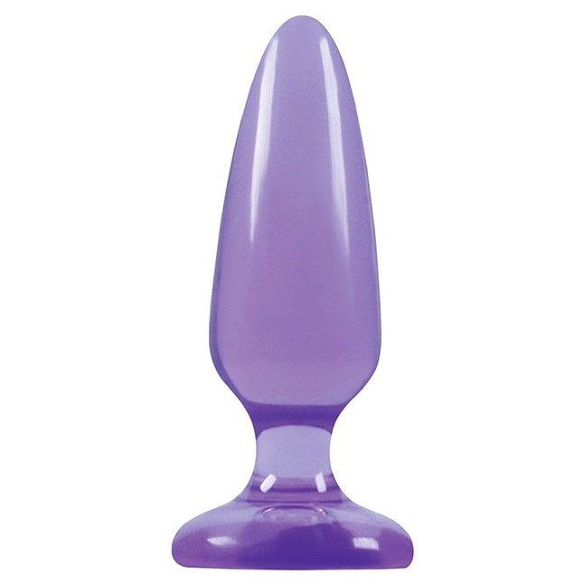 Фиолетовая средняя анальная пробка Jelly Rancher Pleasure Plug Medium - 12,7 см - Jelly Rancher. Фотография 2.