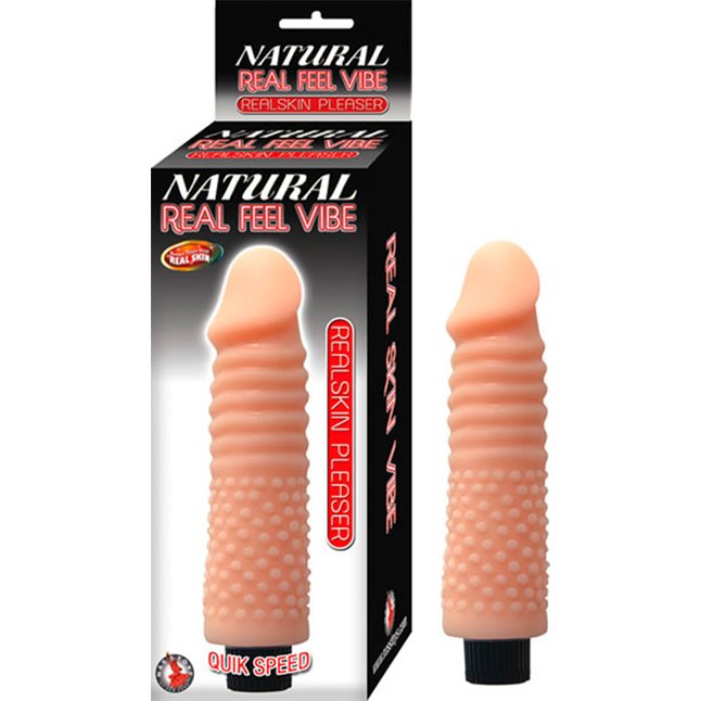 Вибромассажер Natural Real Feel Vibe Real Skin 2 - 17 см