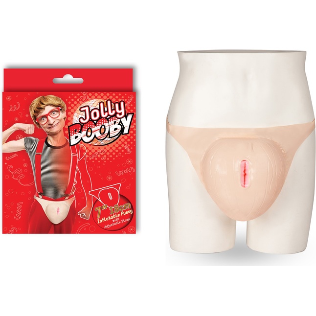 Надувная вагина с фиксацией JOLLY BOOBY-INFLATABLE PUSSY - Jolly Booby