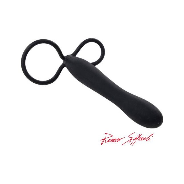 Гладкая насадка для двойного проникновения ROCCO DOUBLE STRAP-ON PUSSY - Rocco Siffredi sex toys