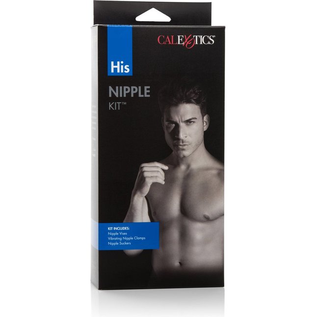 Эротический набор для мужчин His Nipple Kit - Kits. Фотография 4.