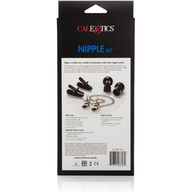 Эротический набор для мужчин His Nipple Kit - Kits. Фотография 5.