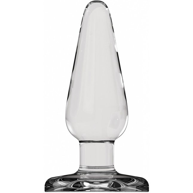 Анальный стимулятор Bottom Line 6 Model 1 Glass - 15,5 см - Bottom Line