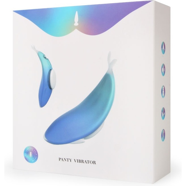 Розовый вибростимулятор Panty Vibrator для ношения в трусиках. Фотография 7.