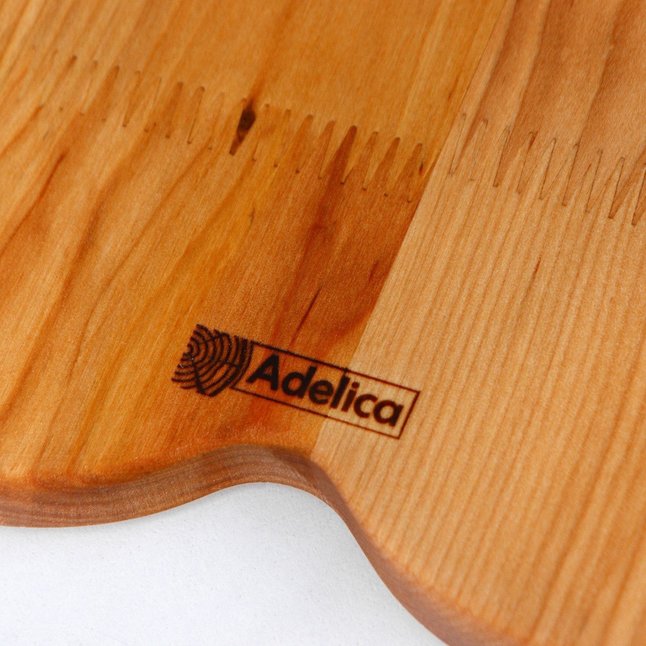 Деревянное блюдо для подачи в форме члена (32,5 х 20 х 1,7 см). Фотография 6.