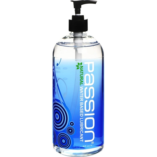 Лубрикант на водной основе Passion Natural Water-Based Lubricant - 1000 мл - Passion