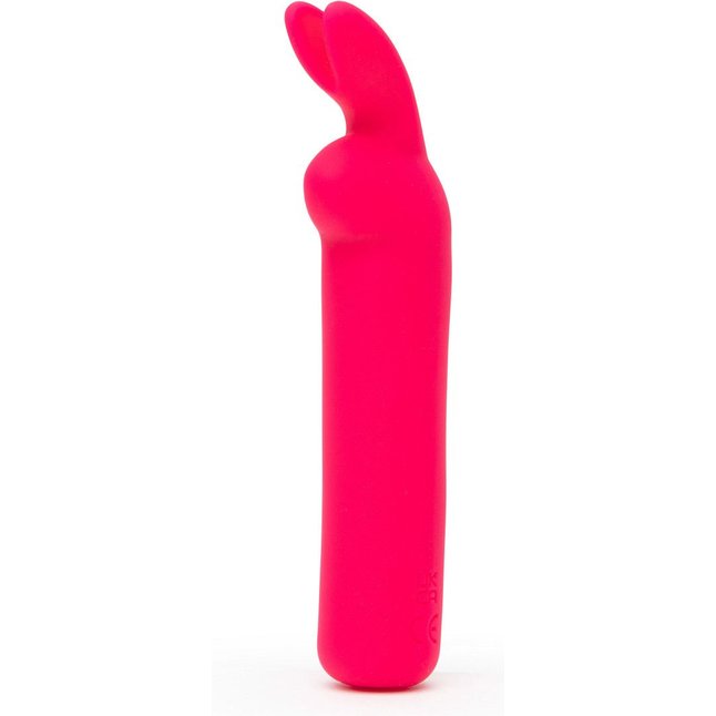 Розовая вибропуля с ушками Rechargeable Rabbit Ears Bullet Vibrator