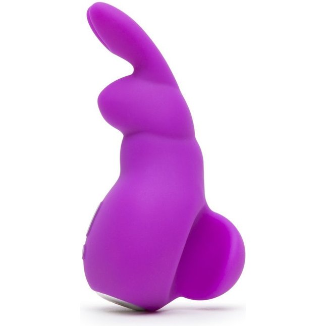 Фиолетовый клиторальный вибратор в форме зайчика. Фотография 3.