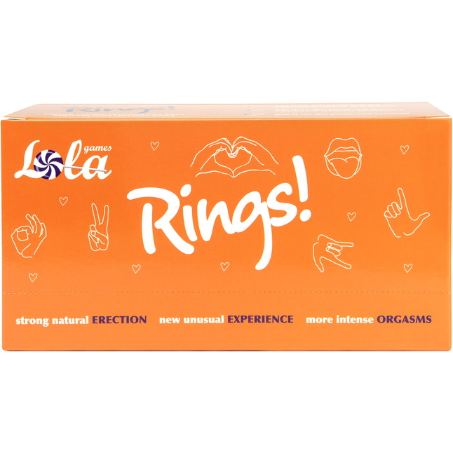 Бокс из 12 эрекционных колец Axle-pin - Rings!. Фотография 13.