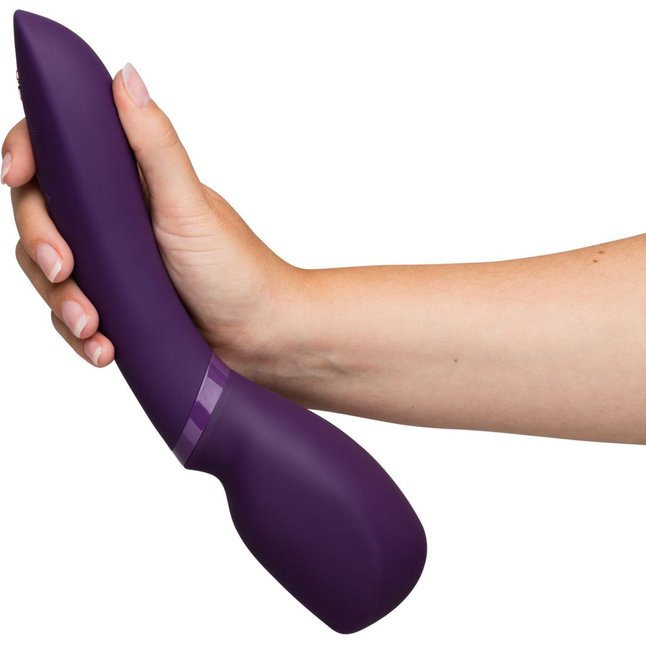 Фиолетовый жезловый вибратор We-Vibe Wand 2 - 27,3 см. Фотография 8.