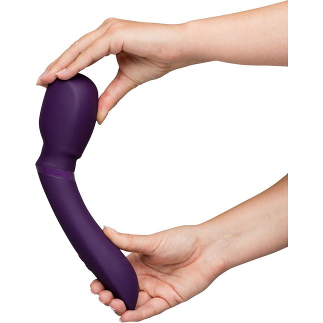 Фиолетовый жезловый вибратор We-Vibe Wand 2 - 27,3 см. Фотография 9.