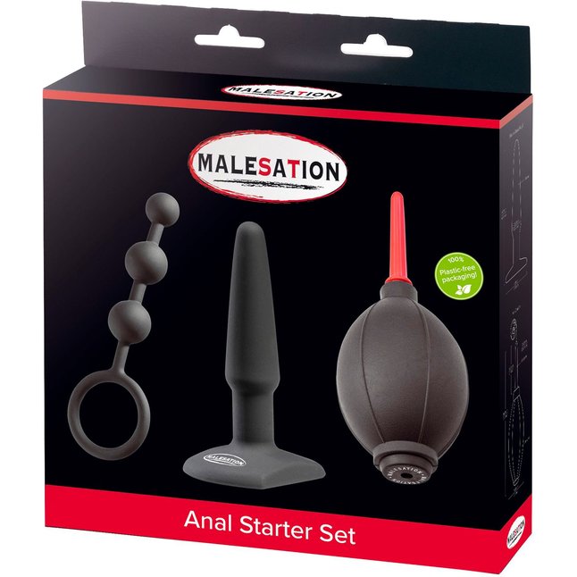 Набор из 3 анальных игрушек Anal Starter Set. Фотография 2.