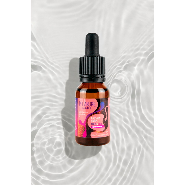 Жидкий вибратор Passion Drips Cold n Hot - 15 мл. Фотография 5.