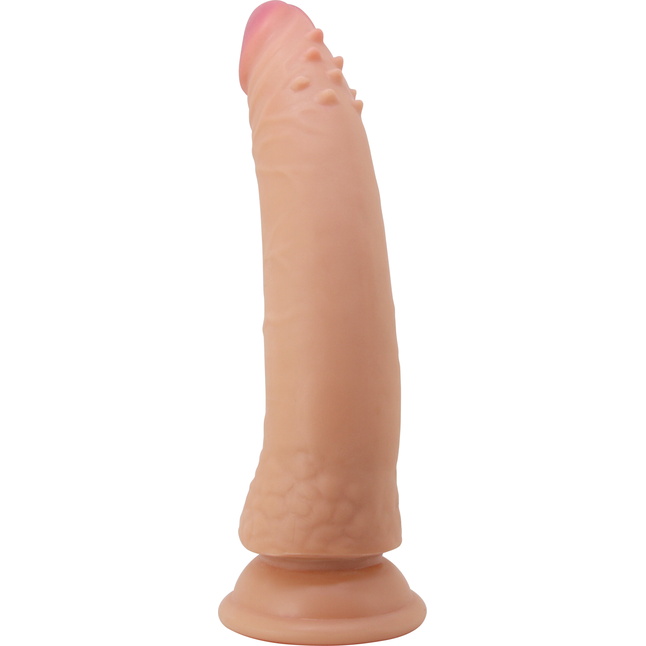 Телесный фаллоимитатор с эффектом скользящей кожи Kable - 21 см - Pretty Love. Фотография 6.