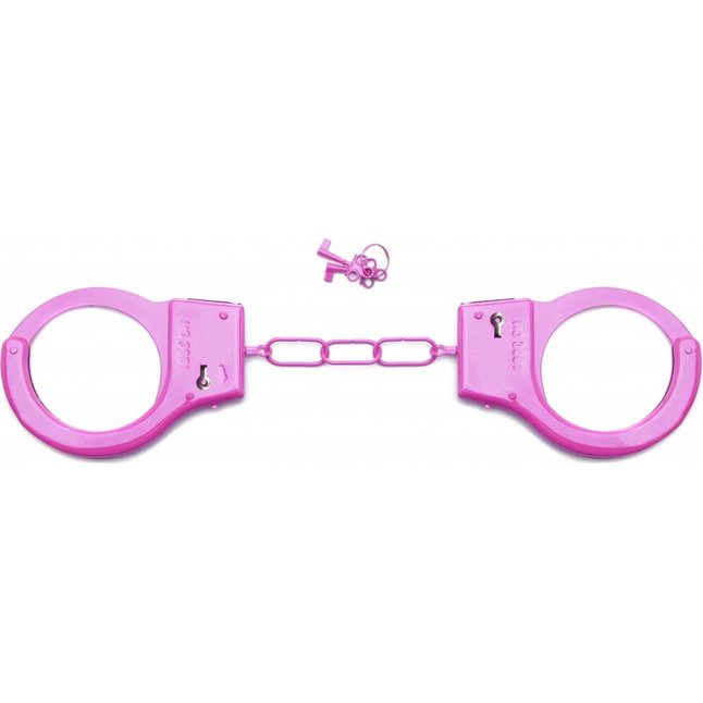 Розовые металлические наручники SHOTS TOYS Pink - Shots Toys
