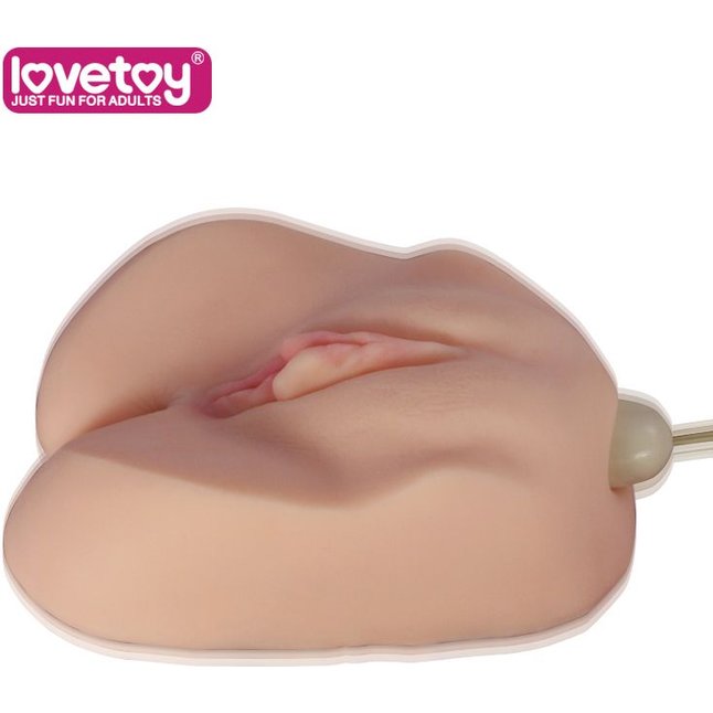 Реалистичная на ощупь вагина с вибрацией. Фотография 2.