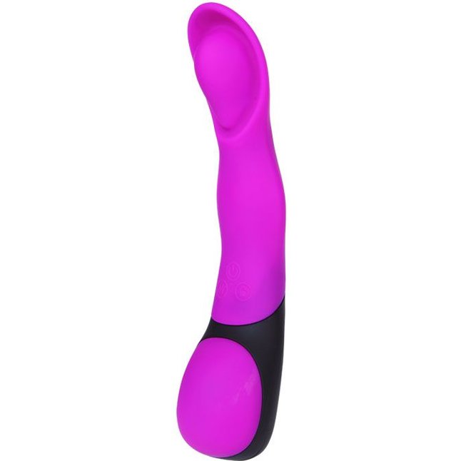 Водонепронецаемый фиолетовый вибромассажёр с технологией Air Pressure - 21 см - Pretty Love. Фотография 7.