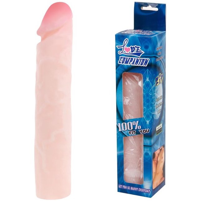 Фаллоимитатор-реалистик LOVE COMPANION - 20 см