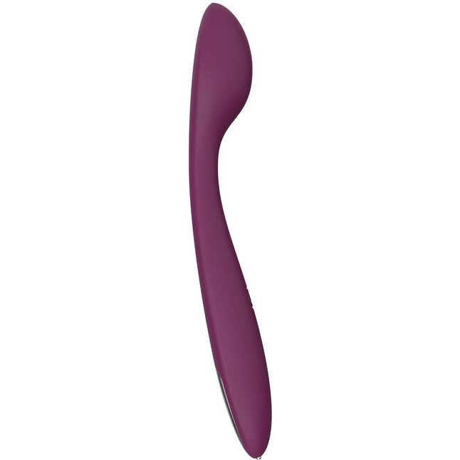 Фиолетовый клиторальный вибратор Keri Violet - 17 см