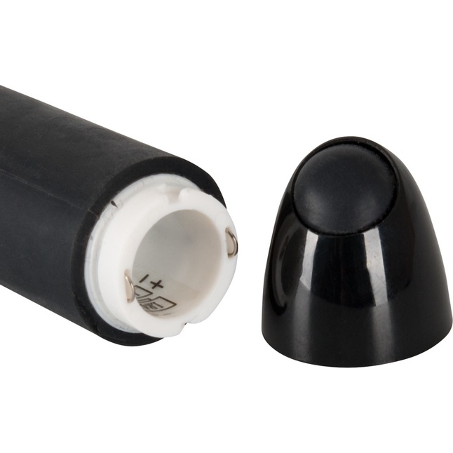 Чёрный вибростимулятор для уретры Silikon Dilator - 19 см - You2Toys. Фотография 5.