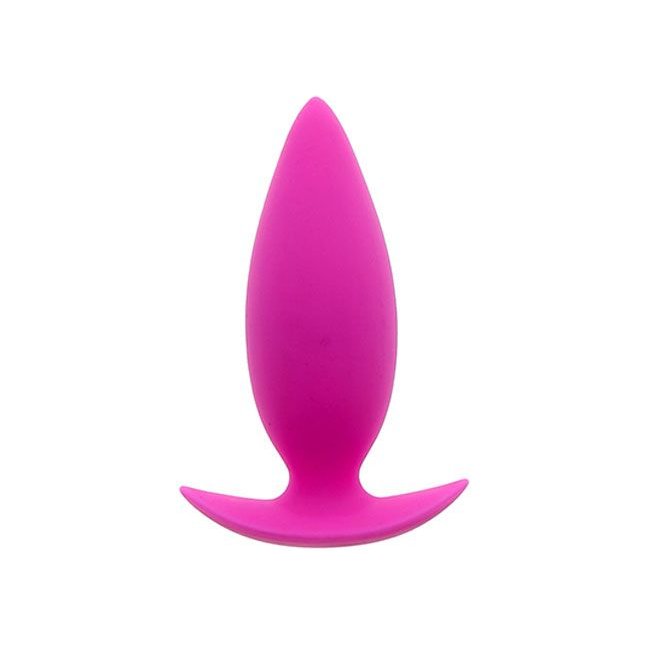 Розовая анальная пробка BOOTYFUL ANAL PLUG SMALL PINK - 9,5 см - Bootyful