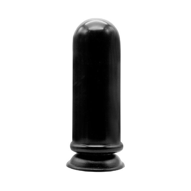 Чёрный анальный стимулятор-гигант MENZSTUFF ANAL MORTAR HUGE BUTT PLUG - 20 см - MenzStuff