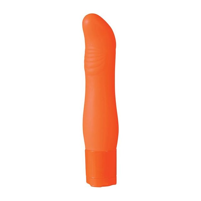 Оранжевый мини-вибратор PURE 3.5INCH VIBRATOR ORANGE - 9 см - Pure