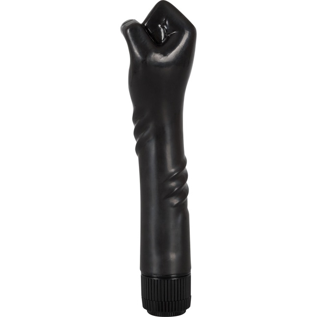 Чёрный вибратор-рука для фистинга The Black Fist Vibrator - 24 см - You2Toys. Фотография 3.