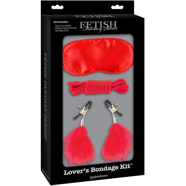 Набор для интимных удовольствий Lovers Bondage Kit - Fetish Fantasy Limited Edition
