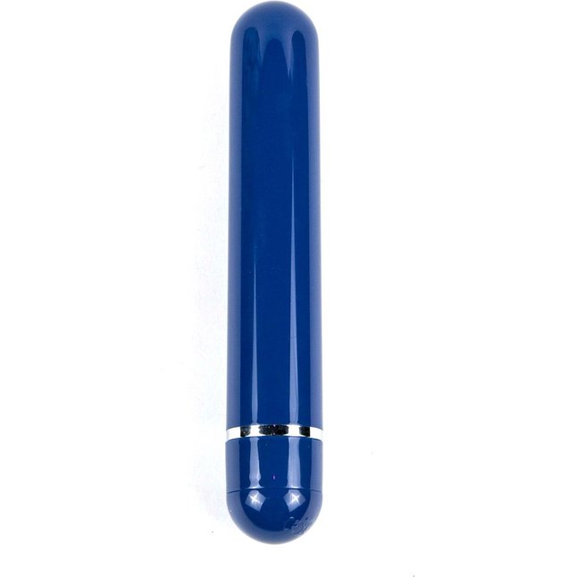 Синий вибратор The Modest One - 14,5 см