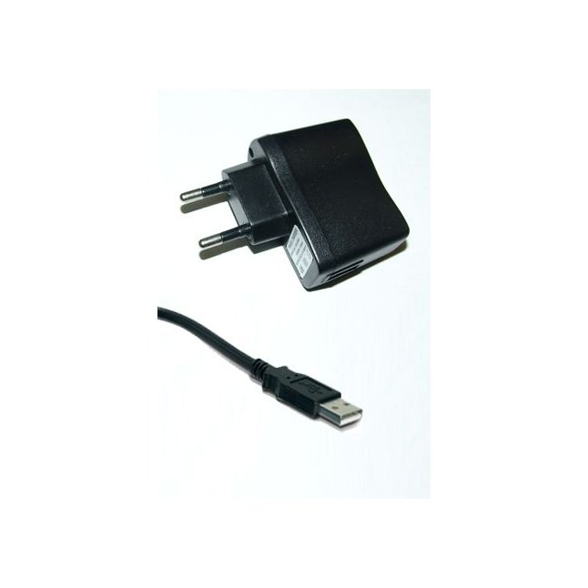Адаптер СЗУ c USB-разъёмом для зарядки вибромассажеров. Фотография 2.