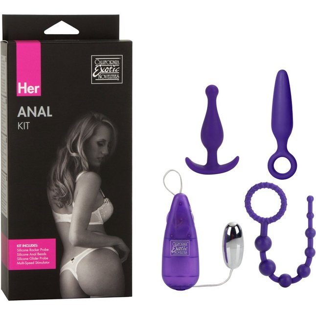 Женский набор для анальной стимуляции Her Anal Kit - Kits. Фотография 2.
