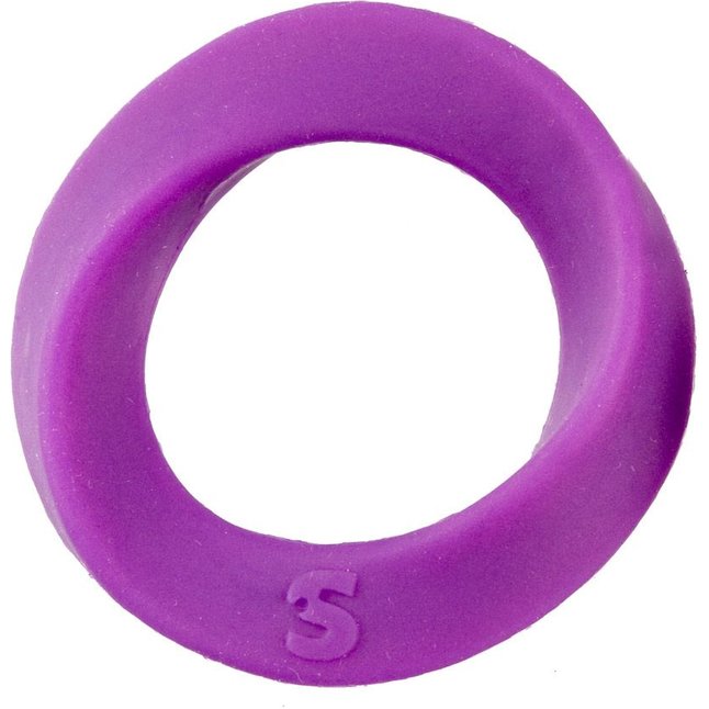 Фиолетовое эрекционное кольцо Endless Cockring Big - Shots Toys