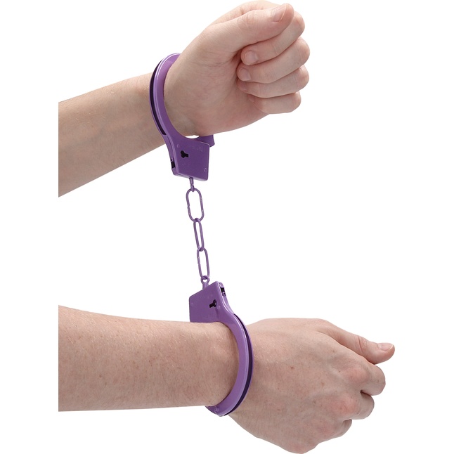 Фиолетовые наручники OUCH! Purple - Ouch!. Фотография 3.