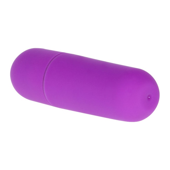 Фиолетовая вибропуля с 10 режимами вибрации. Фотография 2.