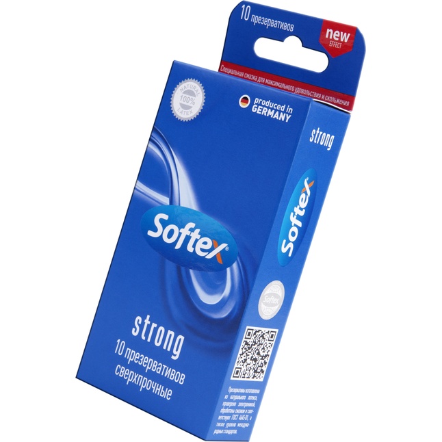Сверхпрочные презервативы Softex Strong - 10 шт. Фотография 2.