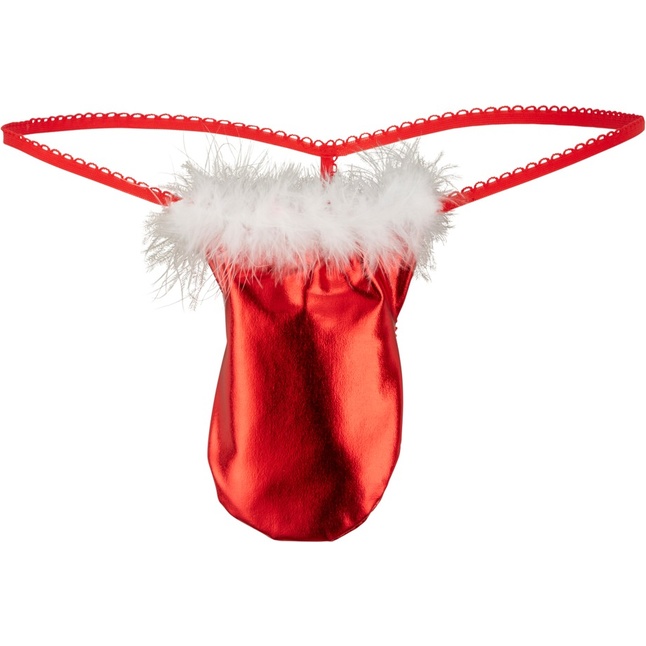 Мужские трусы-стринги в новогоднем стиле - Svenjoyment underwear. Фотография 2.