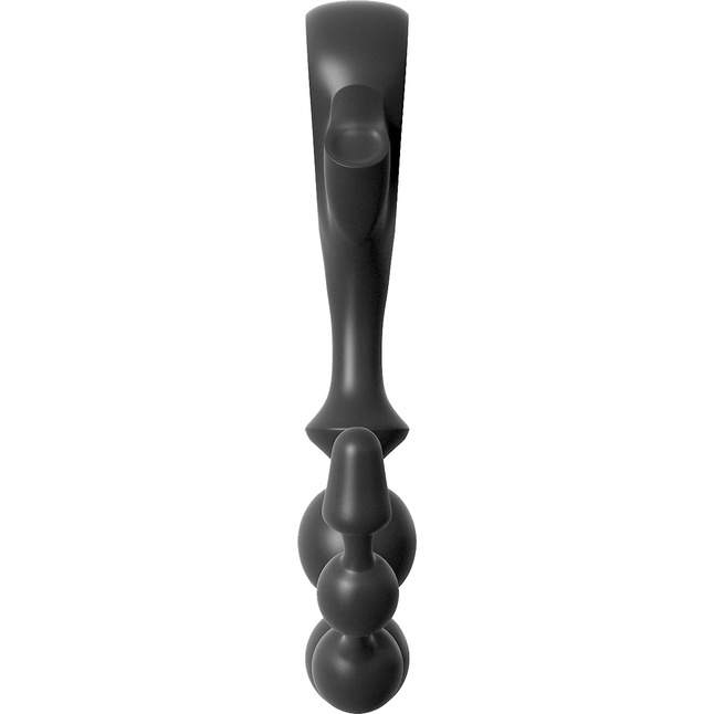 Черная анальная цепочка EZ-Grip Beads - 29,2 см - Anal Fantasy Collection. Фотография 3.