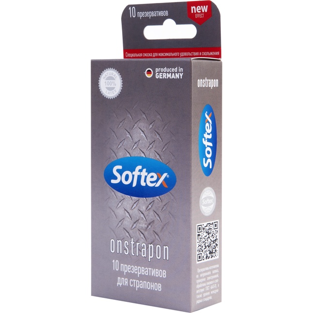 Презервативы для страпонов Softex Onstrapon - 10 шт