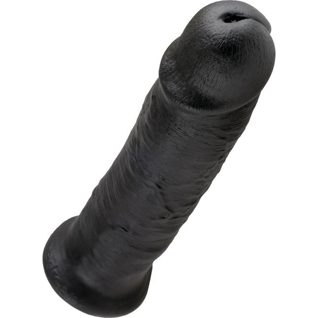 Чёрный фаллос-гигант 10 Cock - 25,4 см - King Cock. Фотография 5.