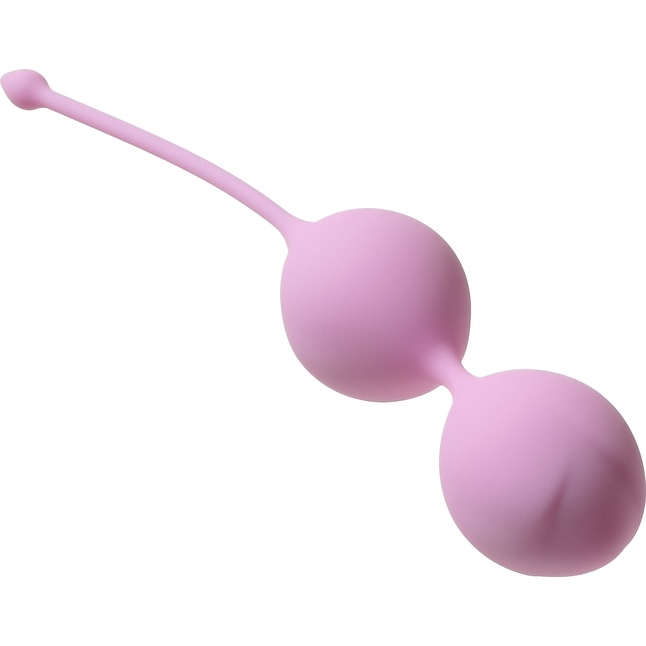 Розовые вагинальные шарики Fleur-de-lisa - Love Story. Фотография 2.