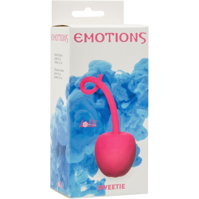 Розовый стимулятор-вишенка со смещенным центром тяжести Emotions Sweetie - Emotions. Фотография 3.