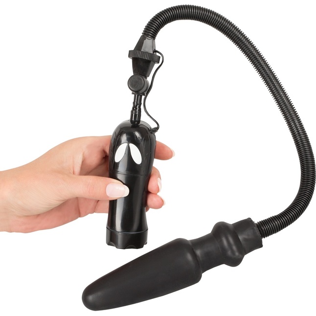 Надувная вибровтулка Inflatable Vibrating Butt Plug - You2Toys. Фотография 3.