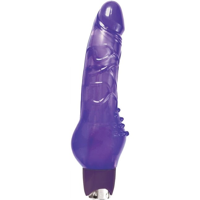 Фиолетовый вибратор Jelly Rancher 8 Vibrating Massager - 23,4 см - Jelly Rancher