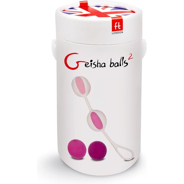 Розовые вагинальные шарики Geisha Balls 2. Фотография 3.