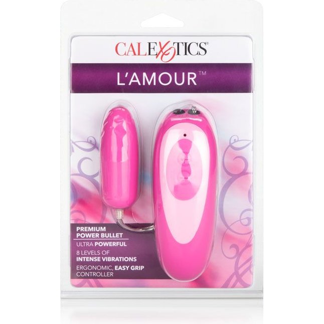 Розовая вибропуля LAmour Premium Power Pack 8-Speed Bullet - L Amour. Фотография 2.