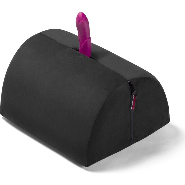 Чёрная подушка для секса BonBon Toy Mount Black. Фотография 2.