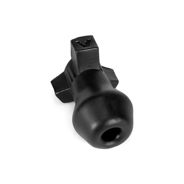 Анальная боеголовка Oxballs Ass Bomb Filler Plug Black S - 7,5 см. Фотография 2.